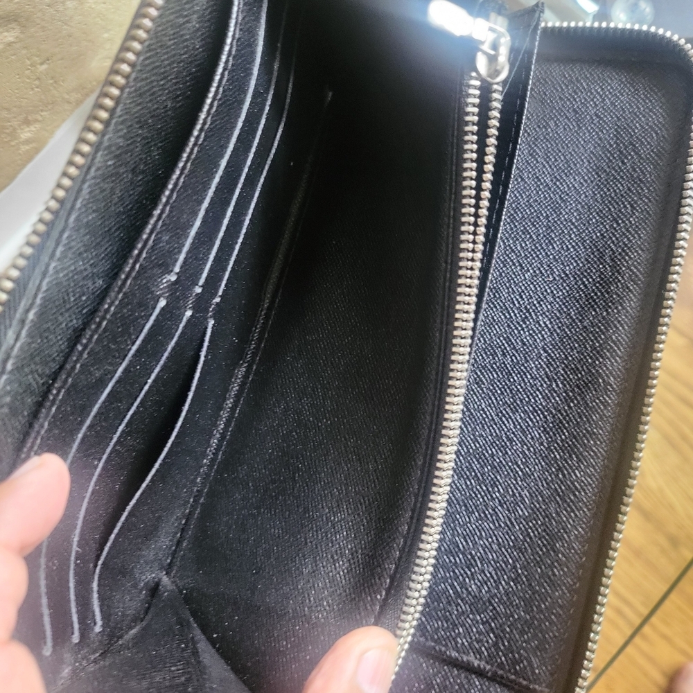 Louis Vuitton Damier Graphite Zippy Extra Large Organizer. Authentic.. - Picture 11 of 15